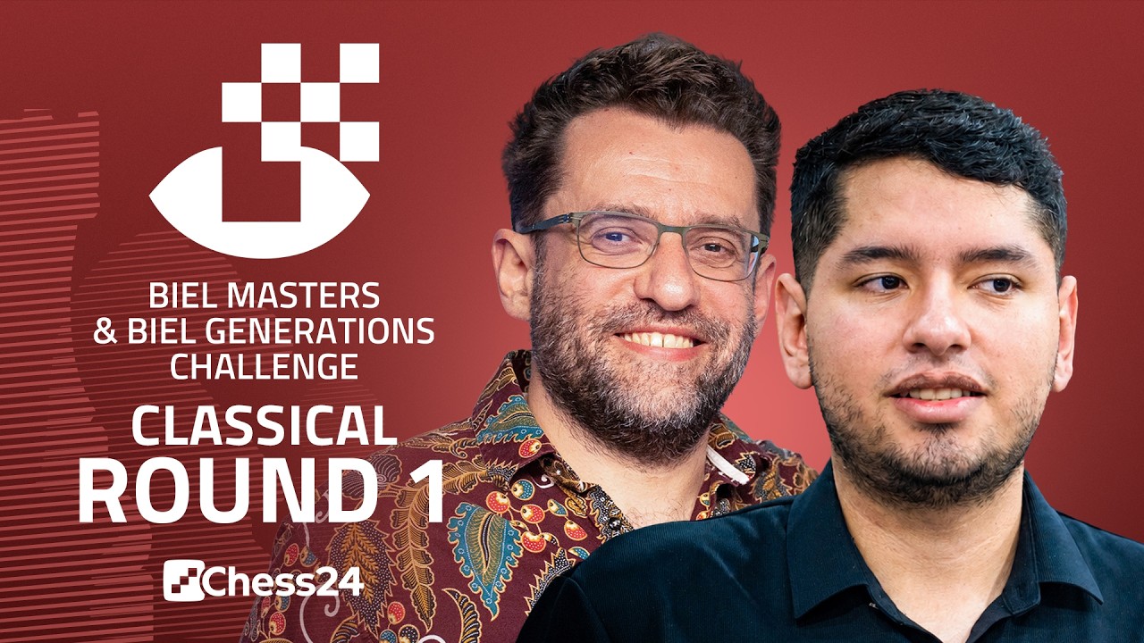 Biel Chess Festival 2026: GM Triathlon Kicks-Off ft. Levon, Jospem, Vaishali & More! Classical Rd 1