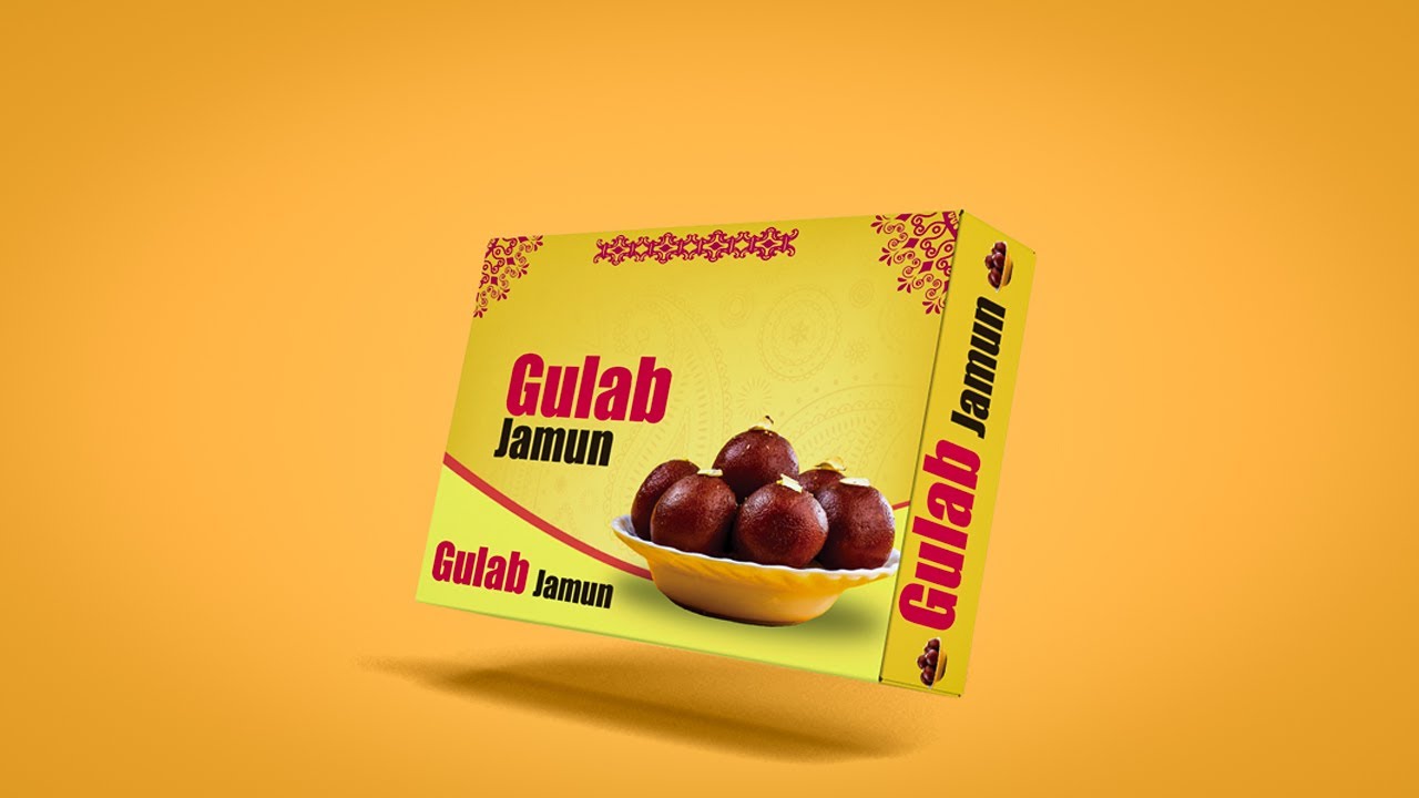 Sweets Box Design in illustrator | illustrator tutorials