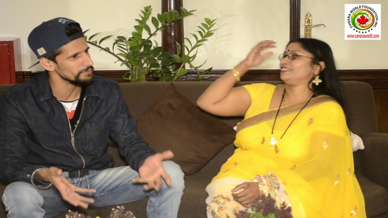 INTERVIEW AMARDEEP SINGH NATT WITH MS. VIJAYA NAIR.KUWAIT.www.canaraworld.com