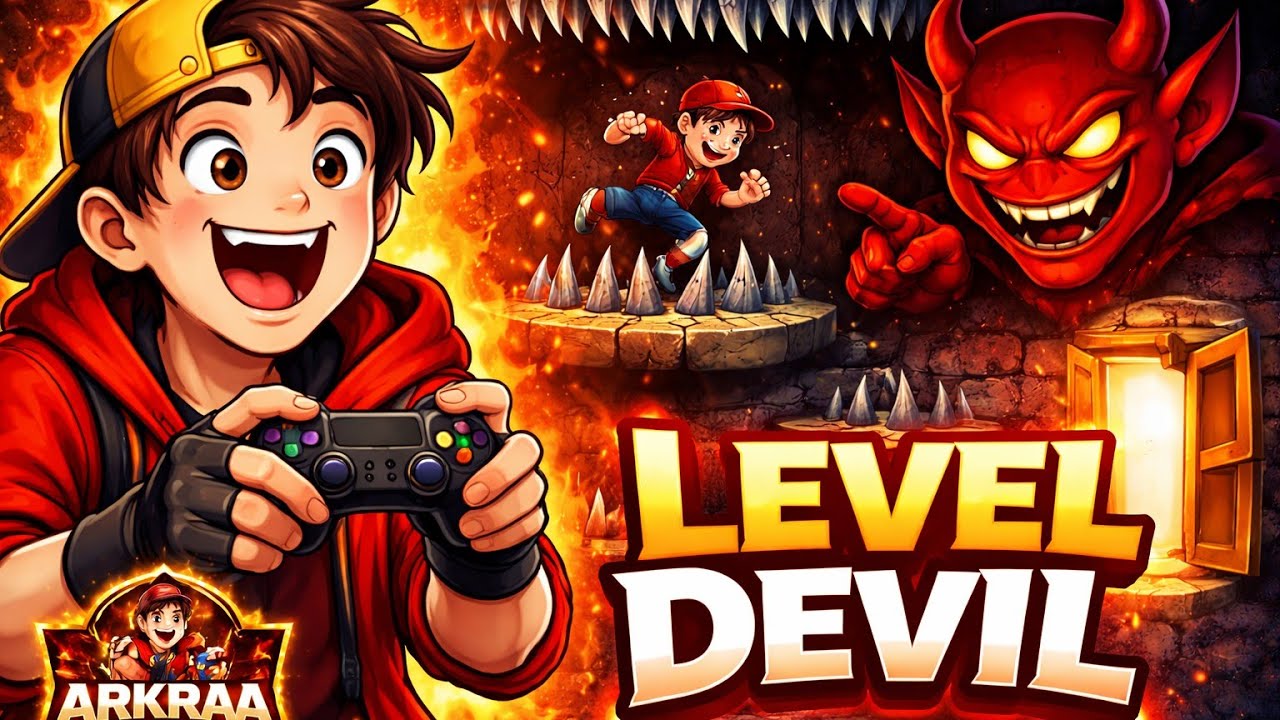 YE GAME DIMAAG KHARAB KAR DEGA 😡 | Level Devil Gameplay Hindi | Arkraa Gaming