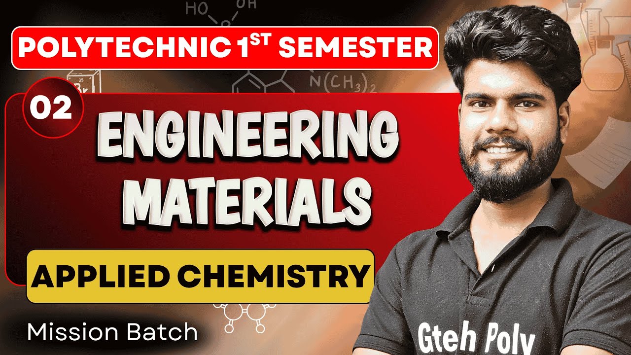 Engineering Materials U-03 P-02 | BTEUP 2025-26 | Applied Chemistry By Aman Sir