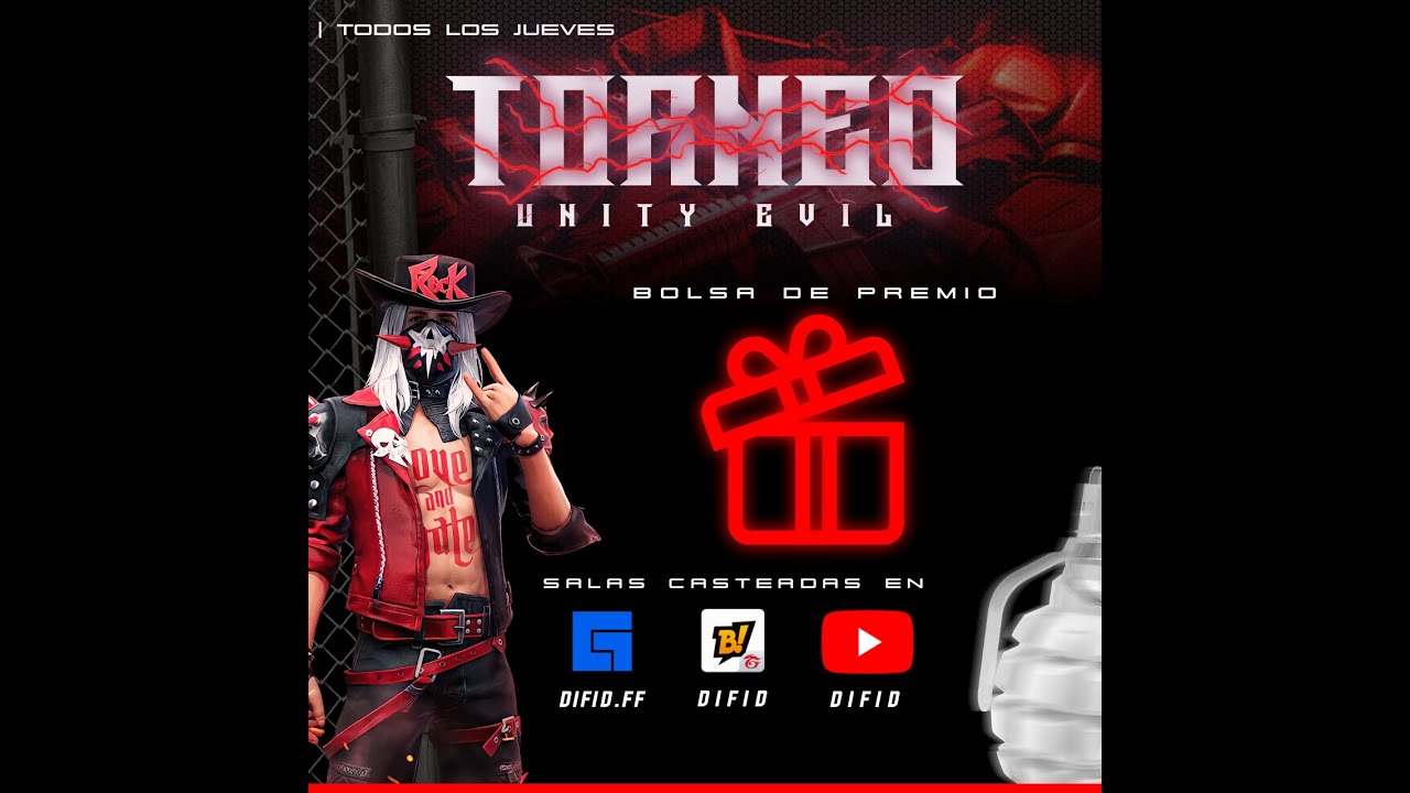 🔥🔥TORNEO INTERNO UNITY EVIL 🔥🔥VEN&Iacute; CAUSA XD...!!! REGI&Oacute;N SUR...!!!@DIFID.FF