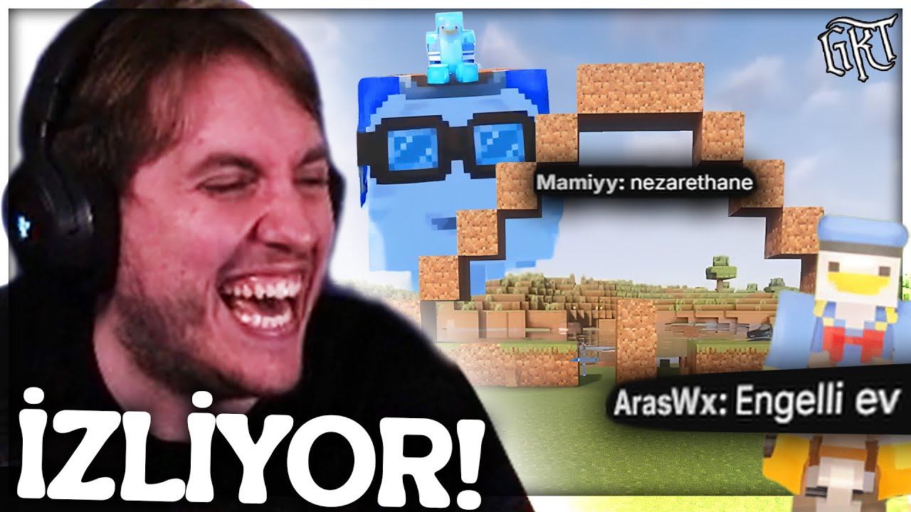 RRaenee MİNECRAFT KOMİK ANLAR editimi İZLİYOR!