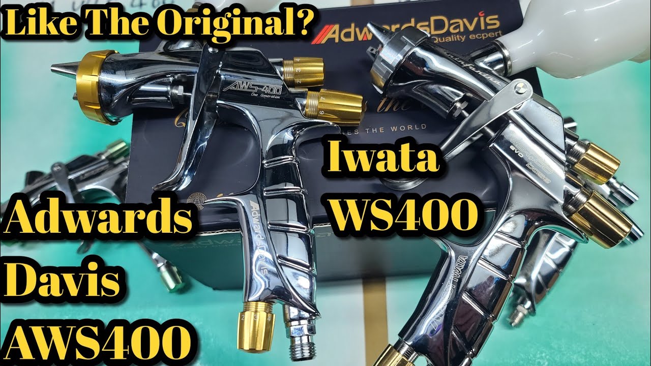Краскопульты Adwards Davis AWS400, Iwata WS400 и Iwata LS400 (китайская версия).