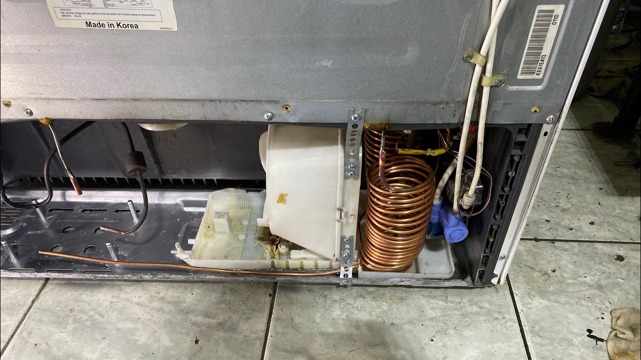 Side by side Electrolux sh70b com condensador furado