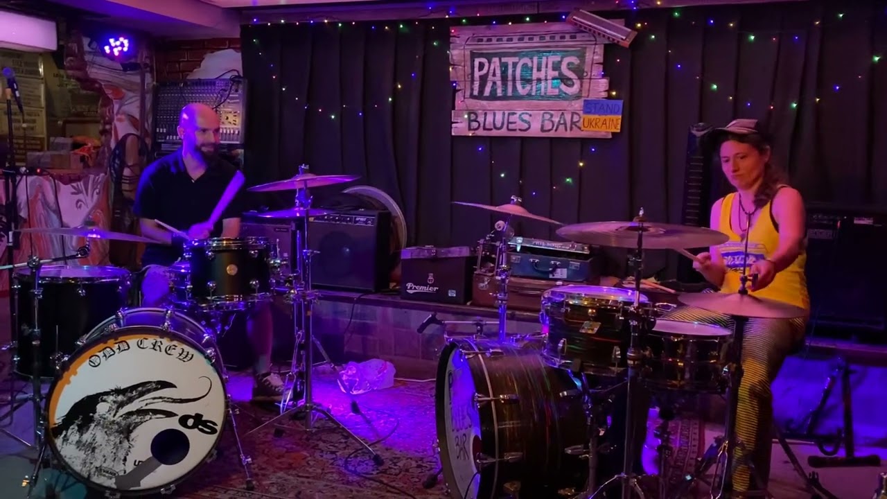 Bonzy&Boyana Drum Off @Patches Blues Bar July 2023
