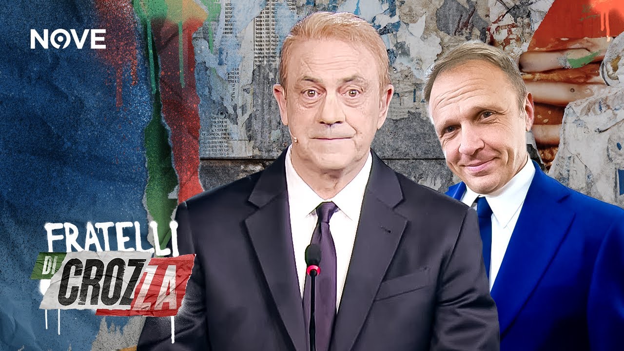 Crozza Lollobrigida e il Bazooka di Trump contro le Big Tech