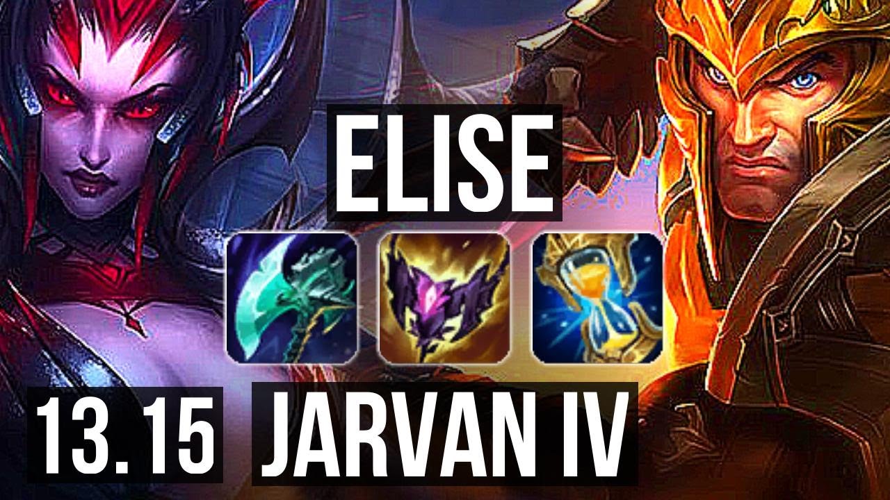 ELISE vs JARVAN IV (JNG) | 9/1/11, 800+ games, 1.3M mastery, Legendary | EUW Grandmaster | 13.15