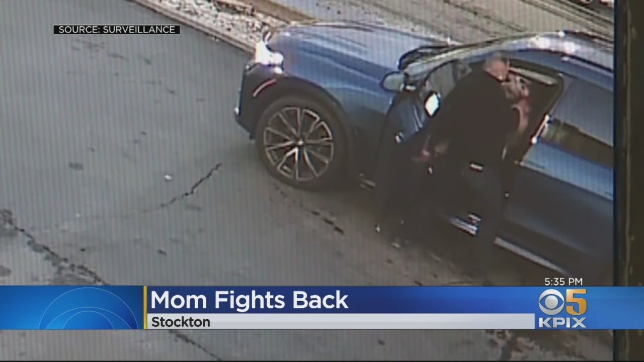 Mom Fights Back Against Violent Stockton Carjacker