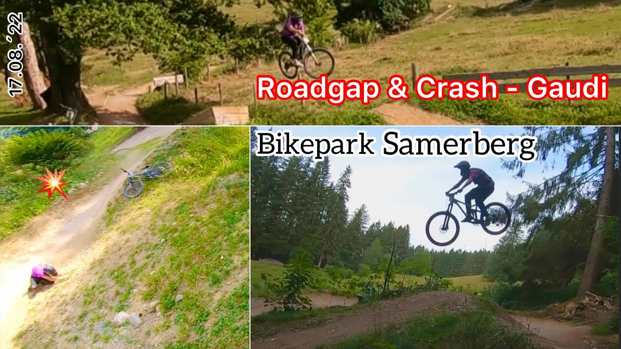Roadgabjump & Crash - Gaudi mit Einblicke zum bikepark Samerberg, 17.8.2022 (BPI 7-8)