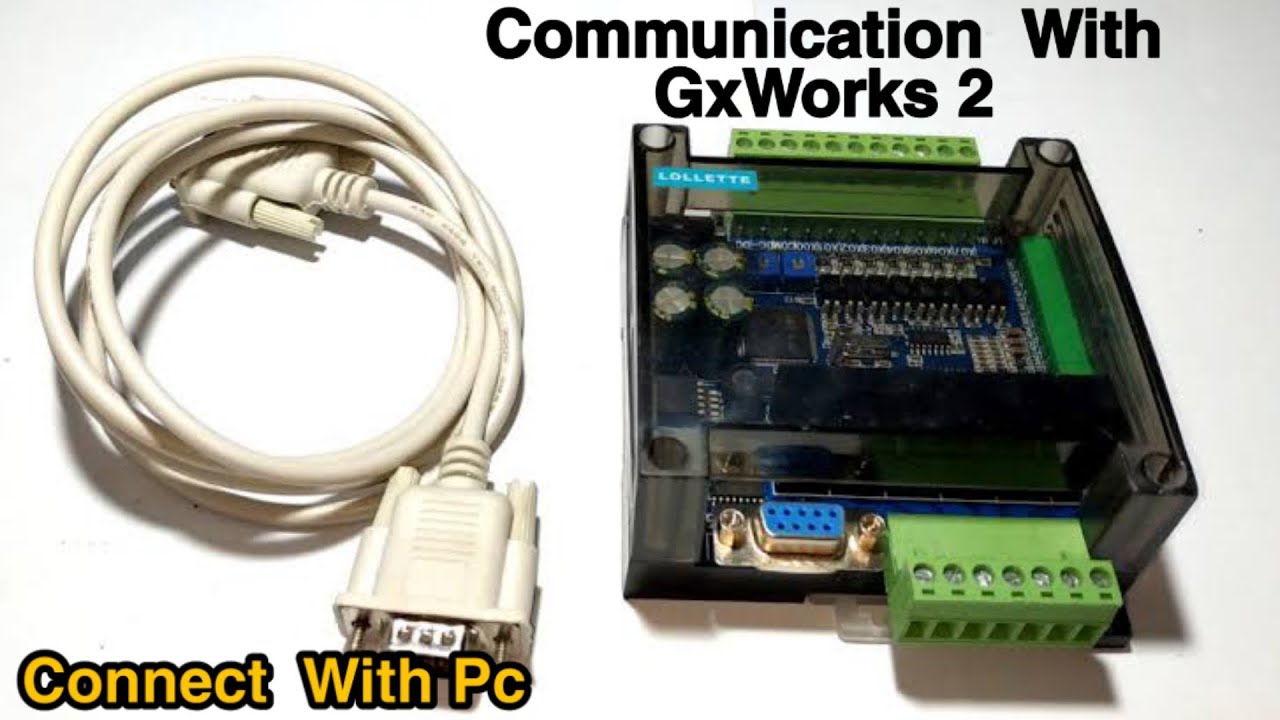 How Upload & Download Program In Mistubishi fx3u/le3u Plc