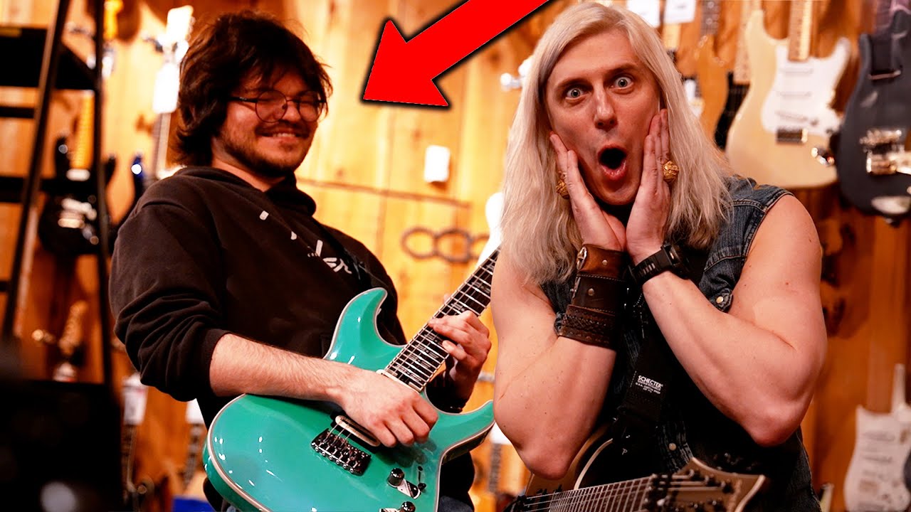 I Give Him a Free Guitar After He Asks To Jam With Me