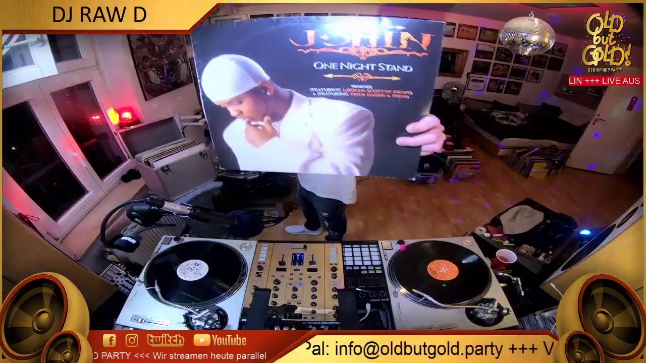 Old but Gold Party Live Stream Vol. 11 Vinyl Special w/ Harris, Danetic, Easy & Raw-D