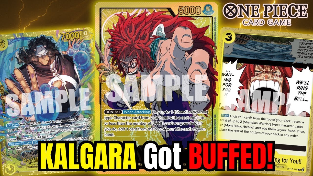 Kalgara gets a MASSIVE power boost in OP-12!