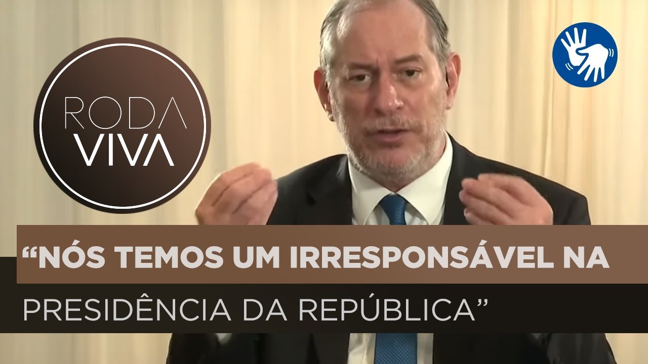 Ciro Gomes comenta relação de Jair Bolsonaro com o Congresso Nacional