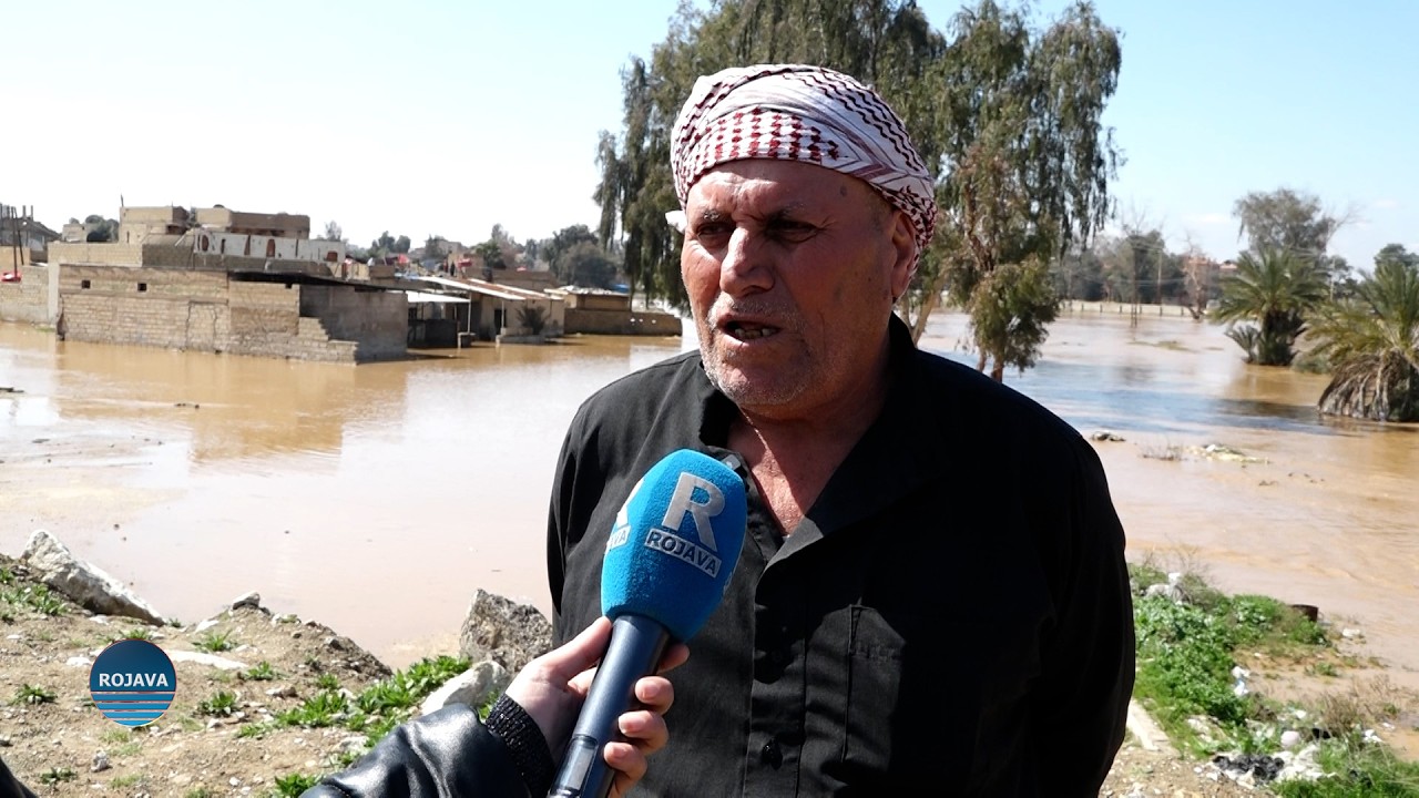 تضرر 200 منزل في الحسكة وتل تمر وزركان جراء الأمطار الغزيرة والسيول