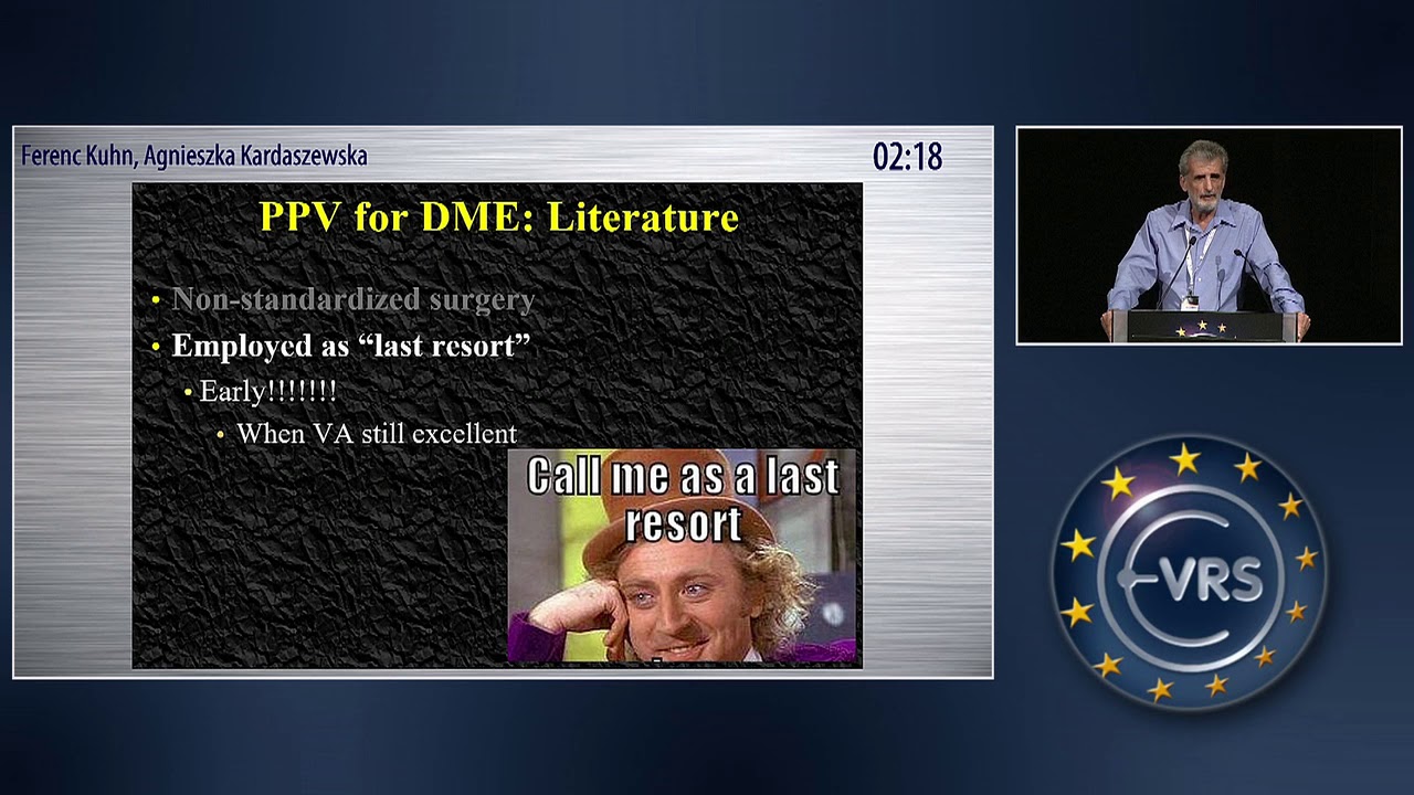 Diabetic Macular Edema: One Surgery or 30 Injections ?