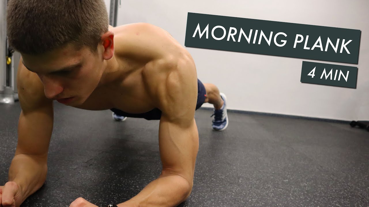 4 MIN MORNING PLANK | BEZ VYBAVEN&Iacute;