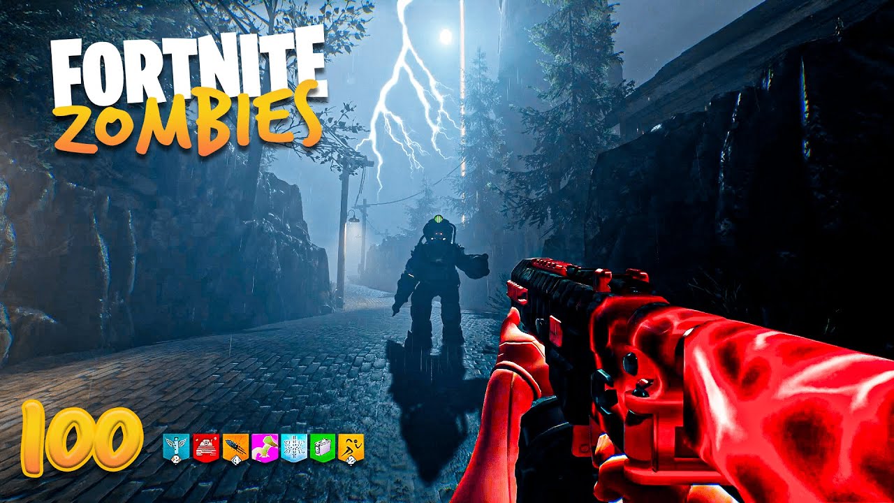 Fortnite, But It's COD Zombies... (Pandvil's Lighthouse Map)
