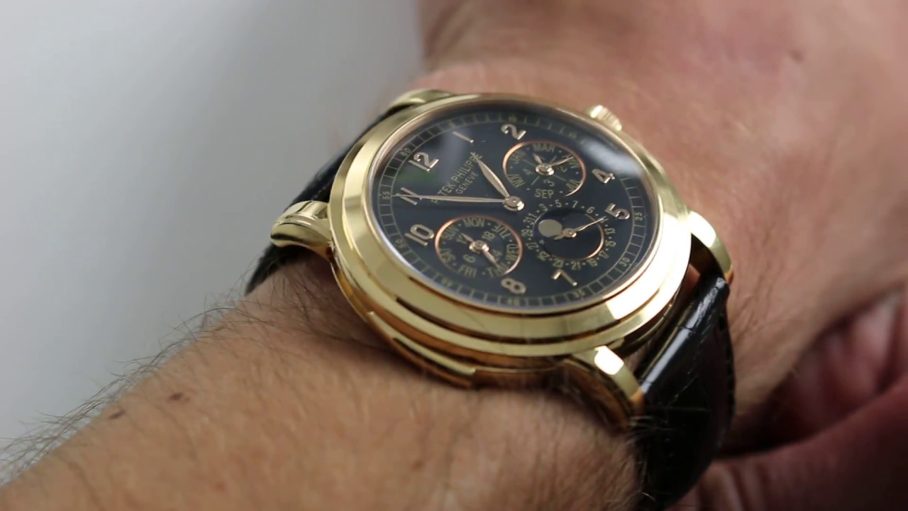 Patek Philippe Grand Complication Minute Repeater Perpetual Calendar 5074R-001 Watch Review