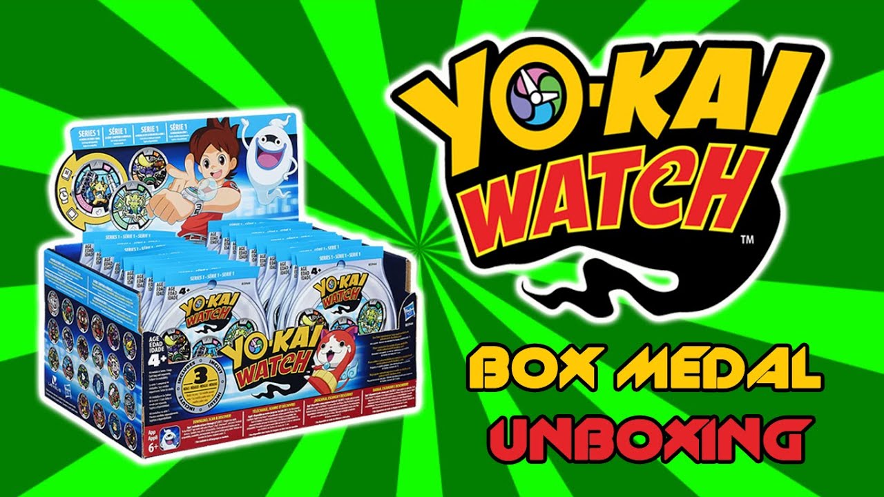 Yo-Kai Watch - Medal Box Serie 1 Unboxing