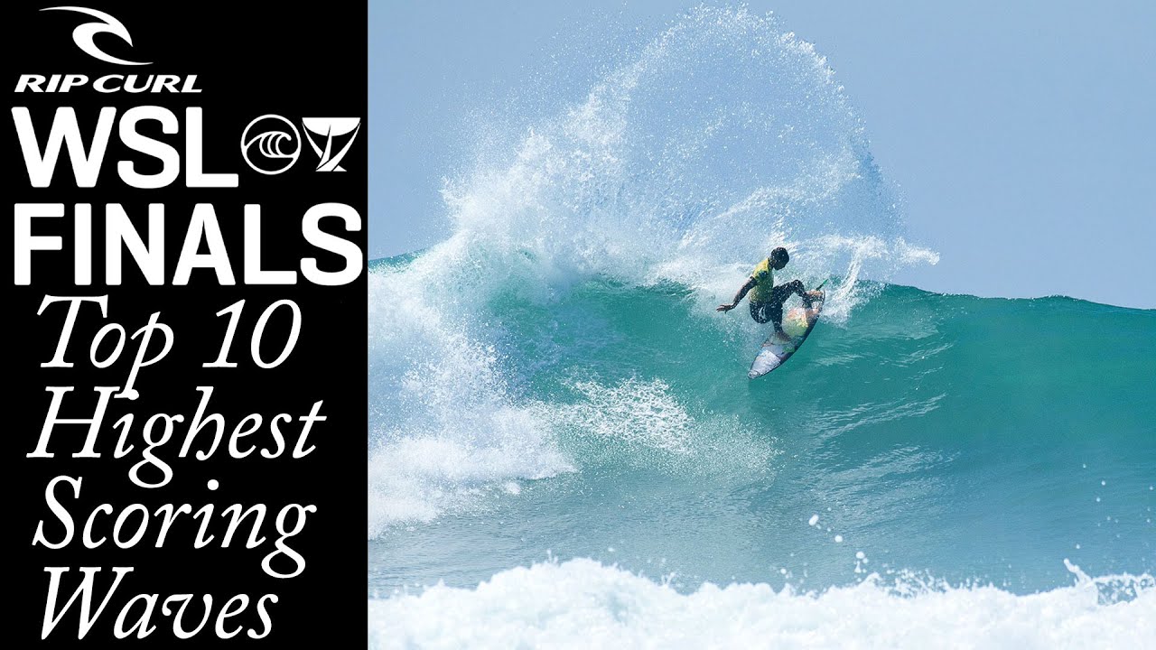 The Top 10 Highest Scoring Waves From The Rip Curl WSL FInals