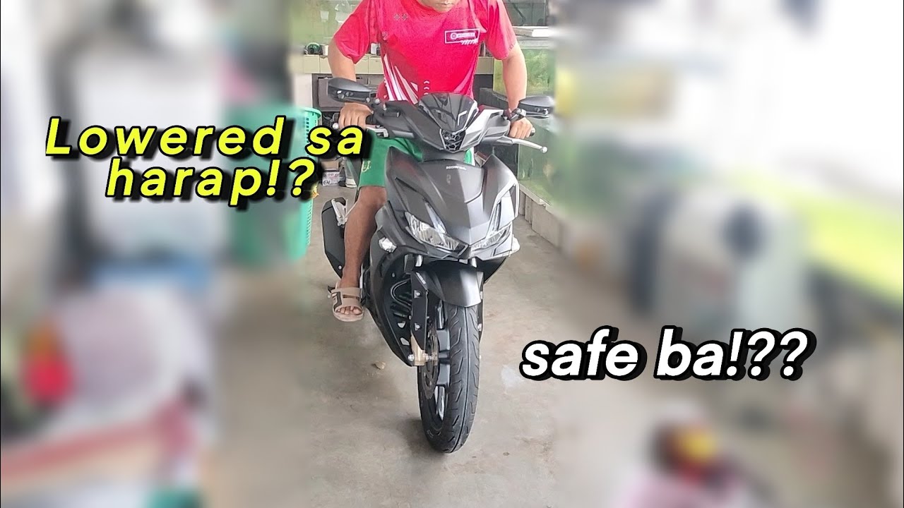 Paano i-lowered ang Winner X | Motovin