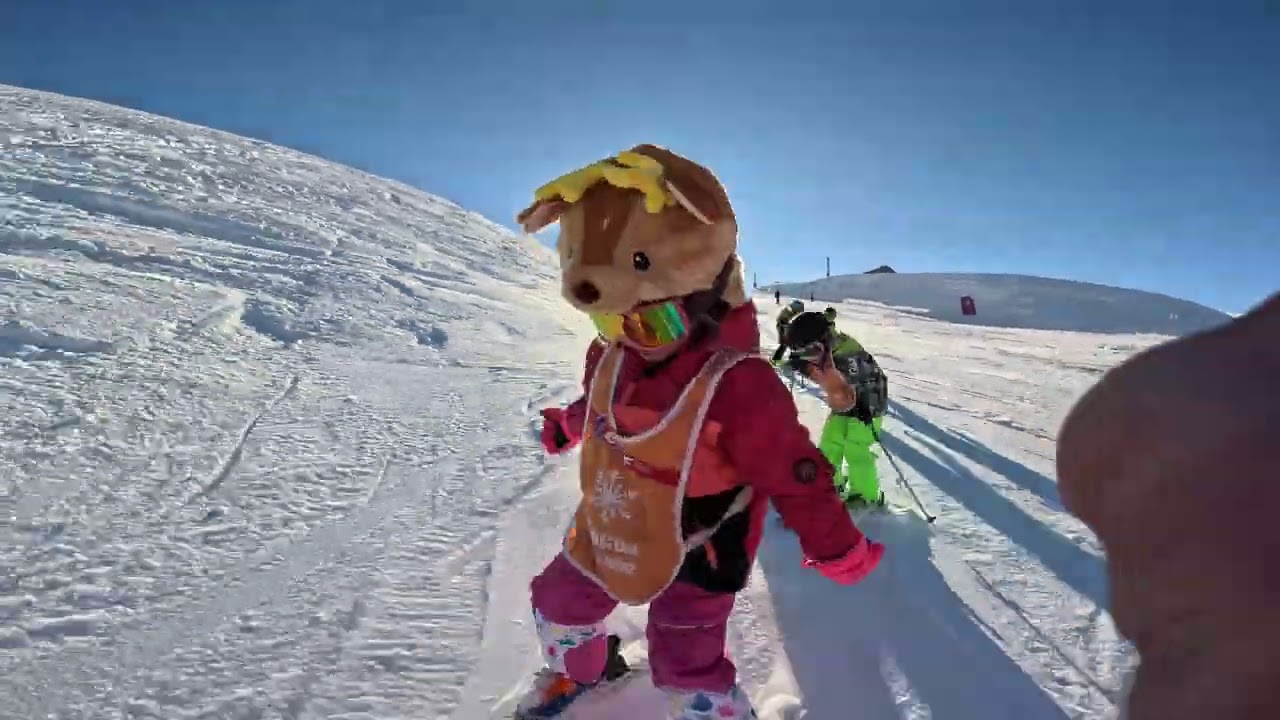 flocon ESF Alpe d'Huez 25 janvier 2024