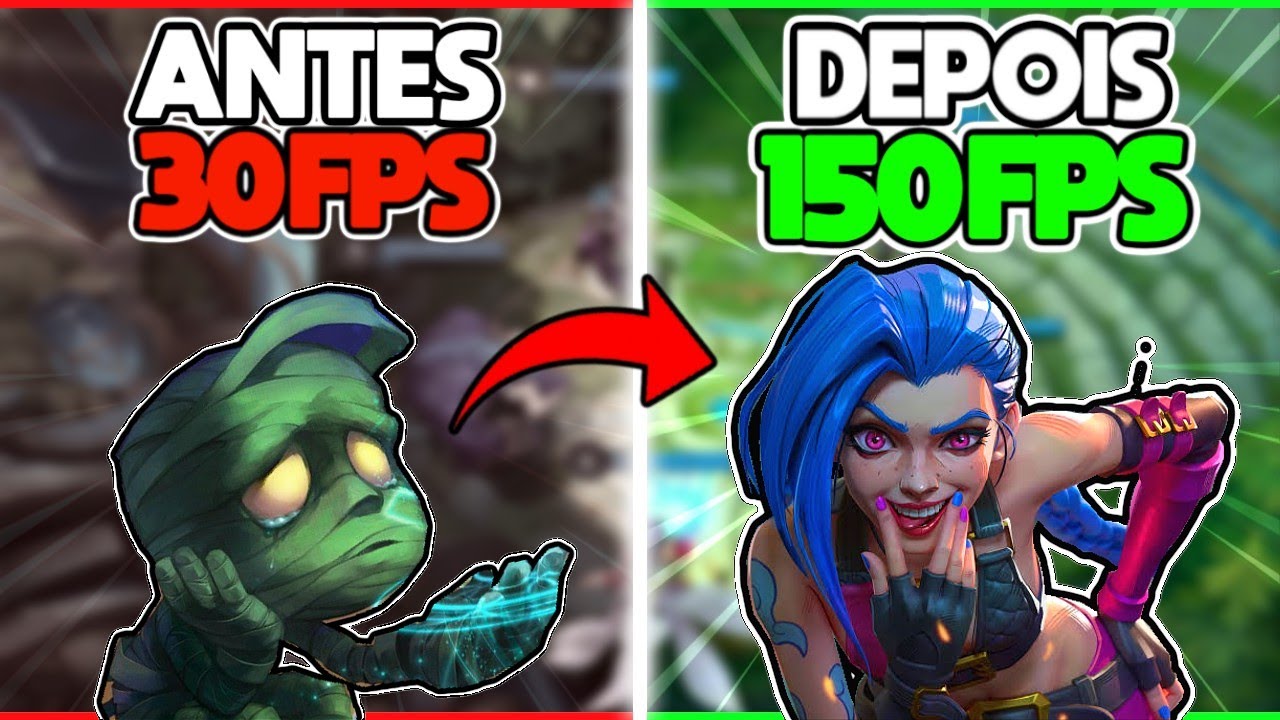 COMO RODAR LOL EM PC FRACO em 2025! ( Como Aumentar o FPS no League Of Legends )