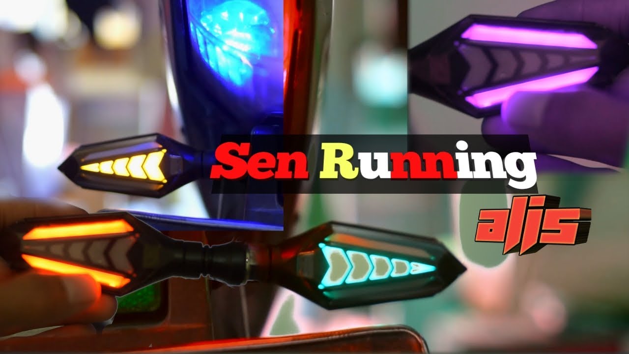 Pasang sen led running alis | vixion | fz150i