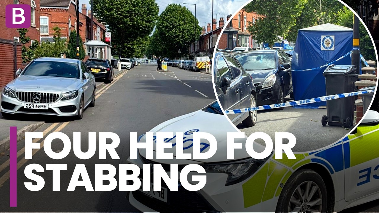 Man arrested on suspicion of murder after Sparkbrook fatal stabbing as four held