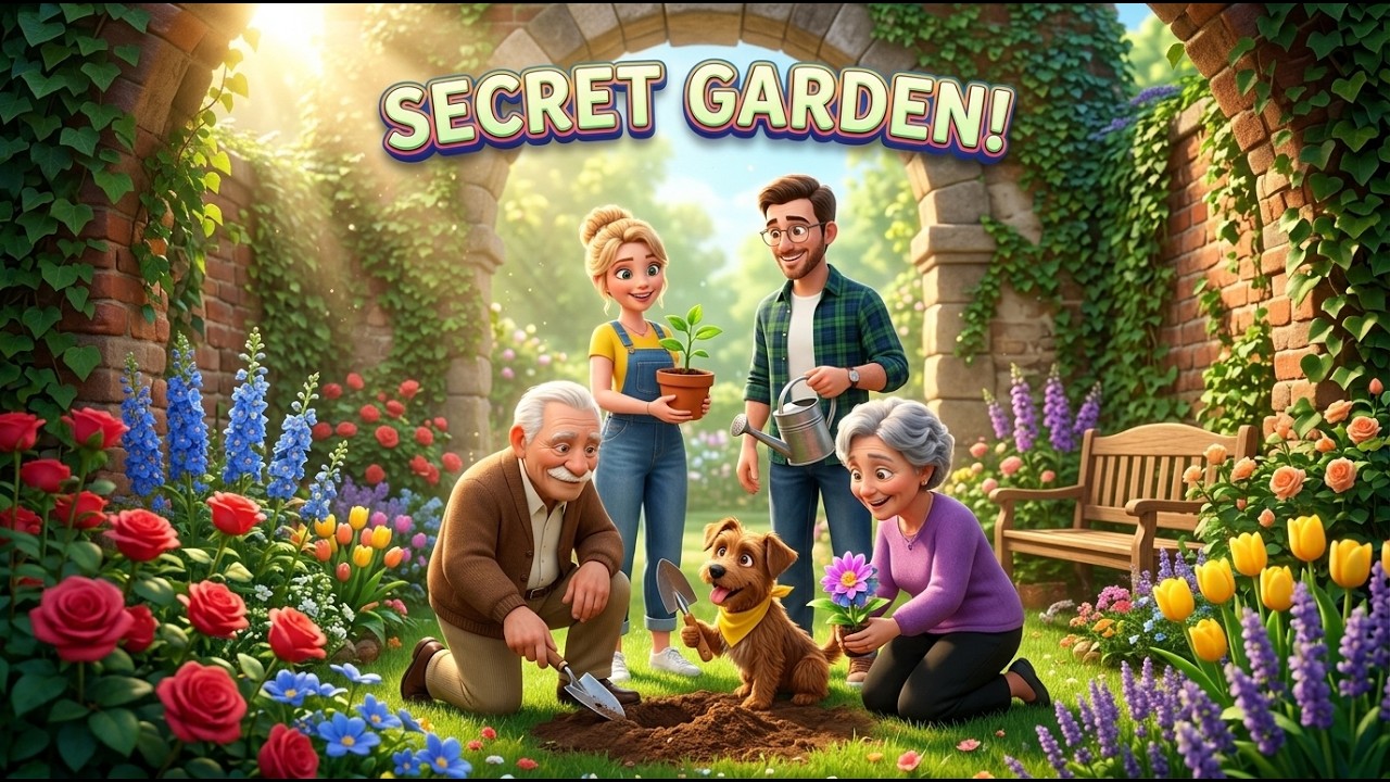 Emma’s Secret Garden Transformation 🌸 | Slow English Story For Listening (Level A2)