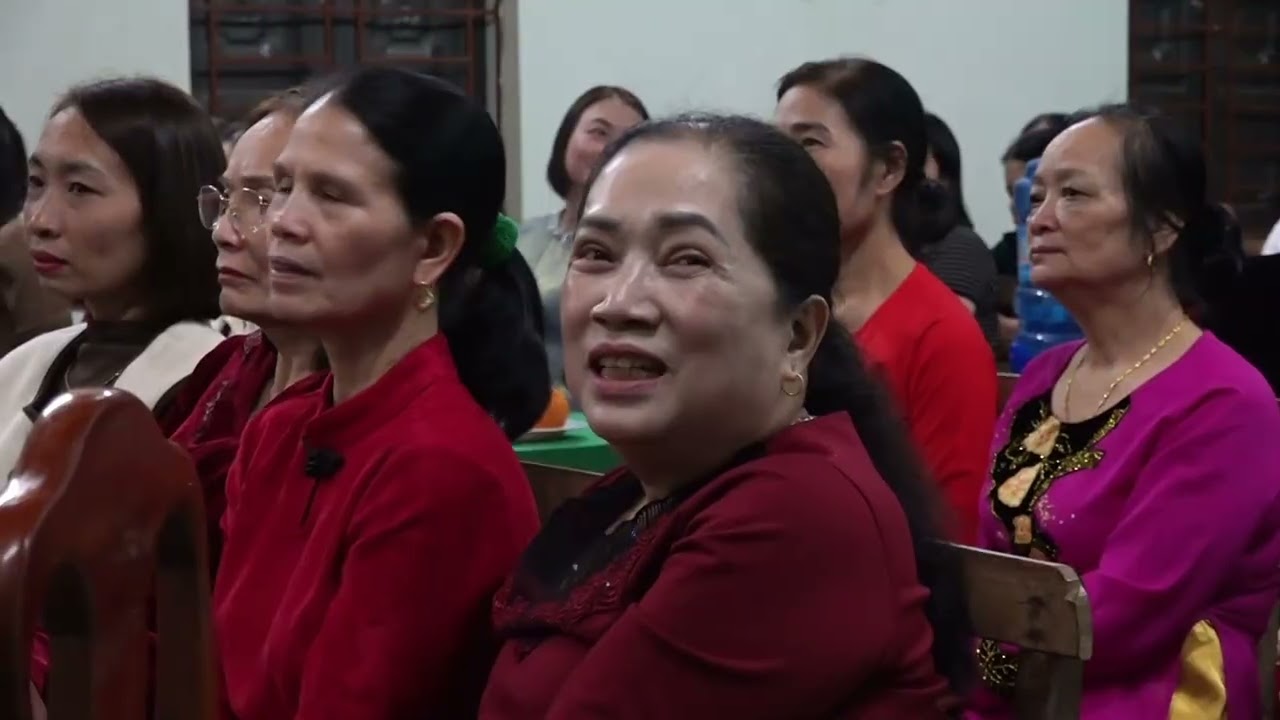 Dân vũ chi hội phụ nữa khu phố 2 xã kim Tân