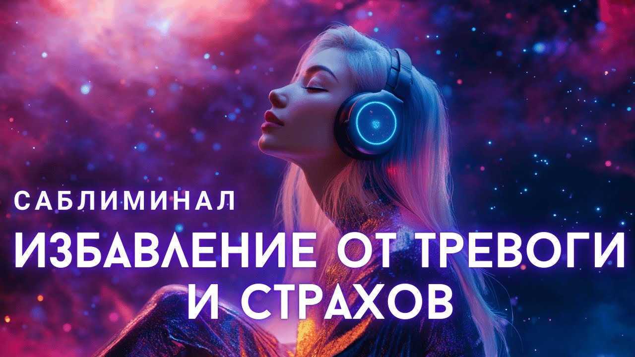 СИЛЬНЫЙ САБЛИМИНАЛ ПРОТИВ ТРЕВОГИ И СТРАХОВ