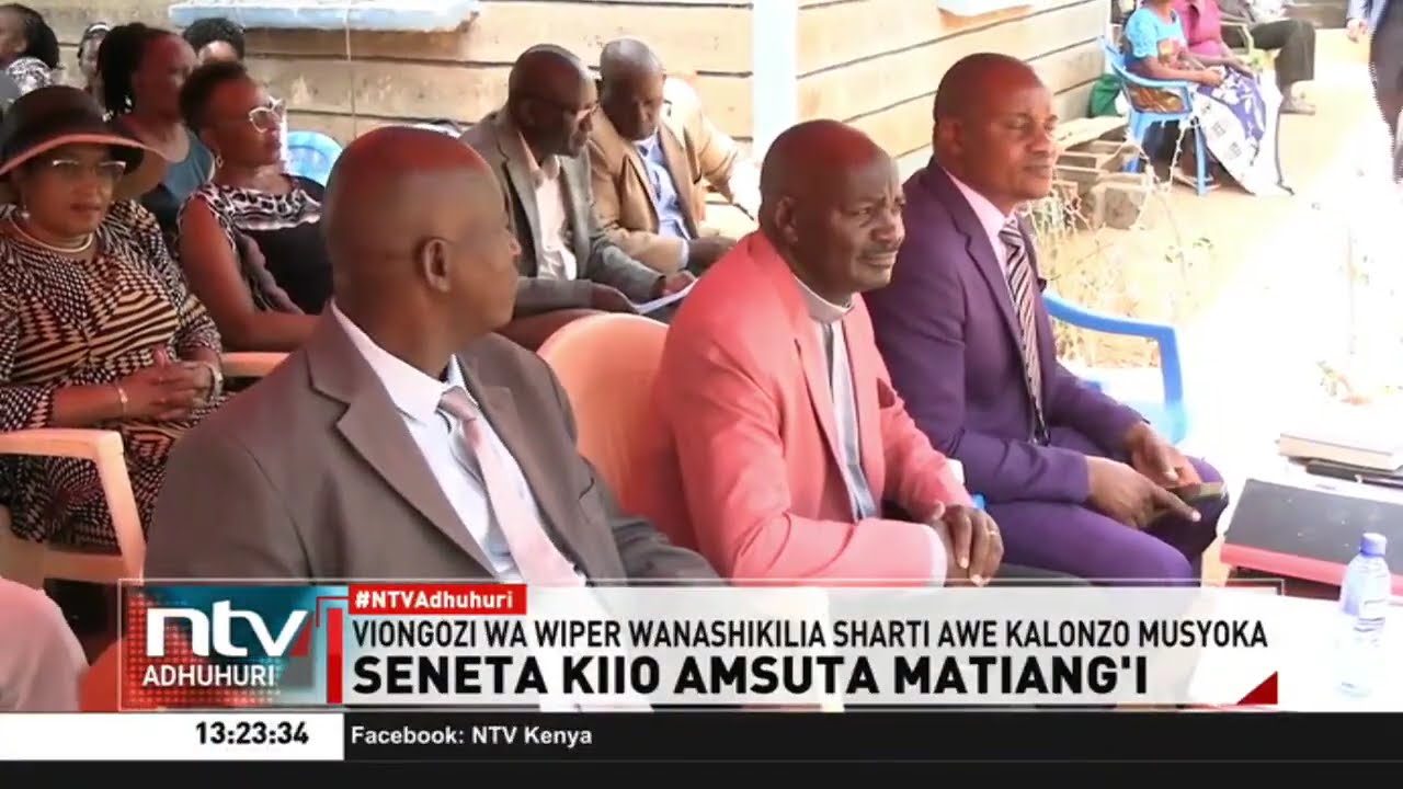 Seneta Enoch Wambua amsuta Matiang'i, asema ako na njama ya kudhibiti wakamba kisiasa