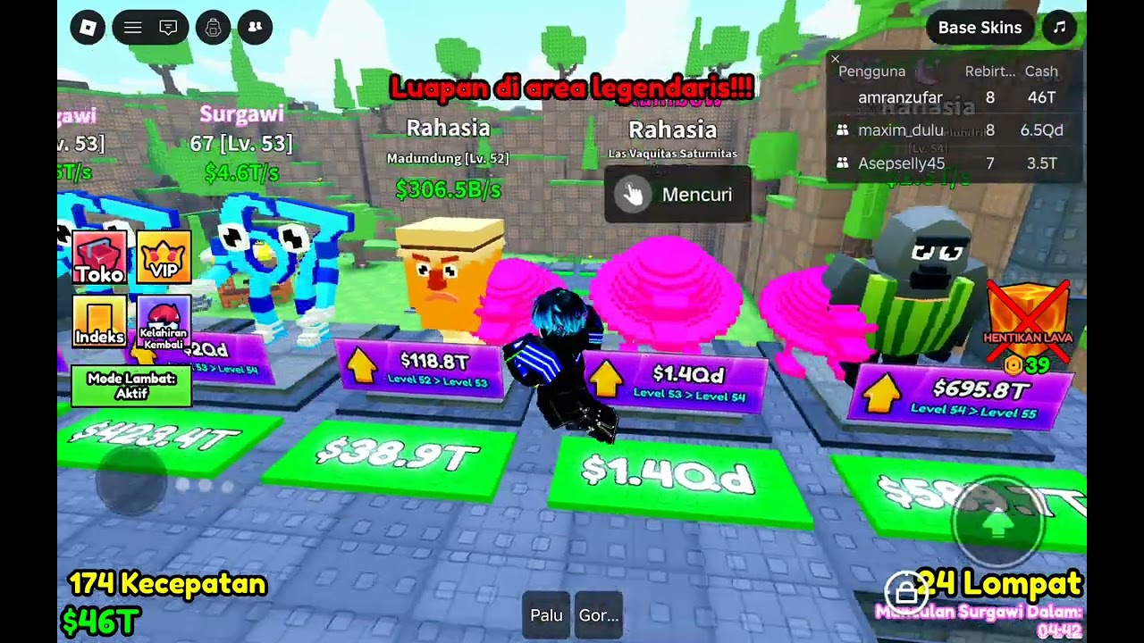 Main survive lava for branrot