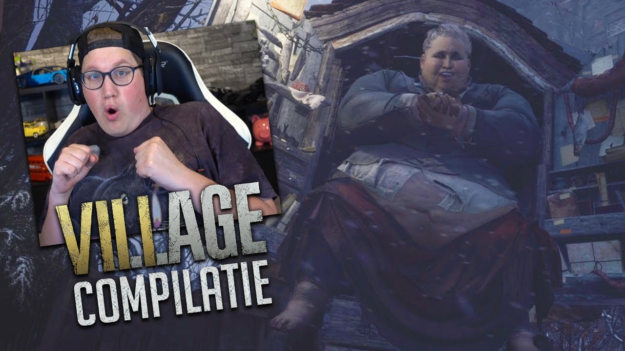 YARASKY'S SCHRIK COMPILATIE! // Resident Evil 8: Village (Nederlands)