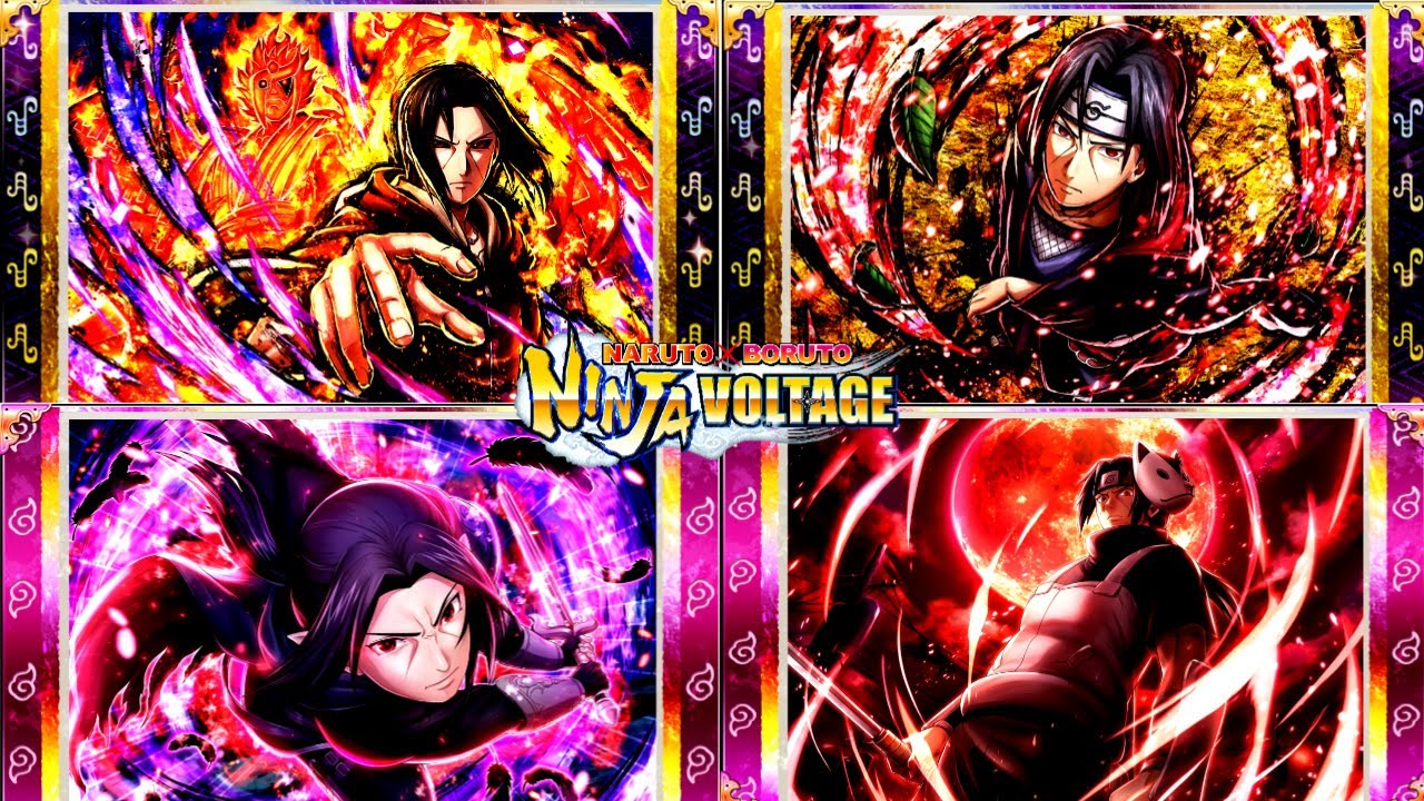 All Itachi Uchiha Ultimate Jutsu Compilation in Naruto x Boruto Ninja Voltage