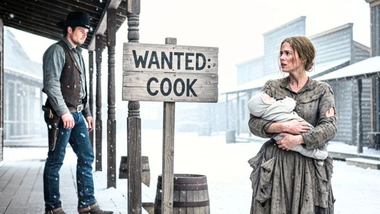 A Cowboy Widower Needed a Cook—Then a Single Mother Arrived Saved a Widower’s Ranch and Heart