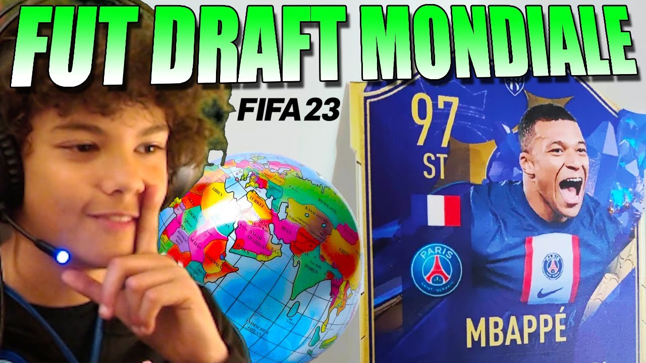 FUT DRAFT MONDIALE... PARTENDO DALLA FRANCIA e GIRANDO IL MONDO - FIFA 23 Ultimate team