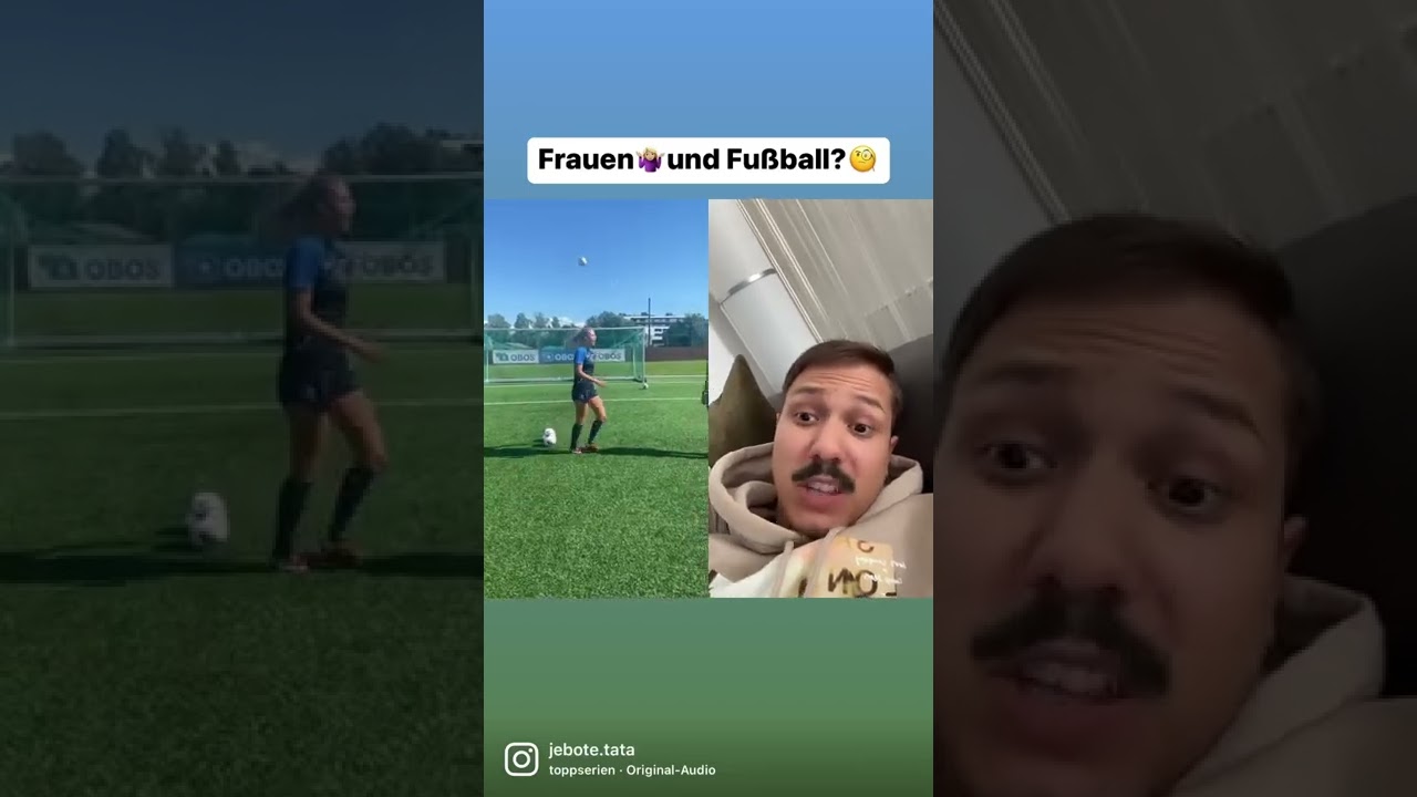Frauen und Fu&szlig;ball ⚽️ 😂