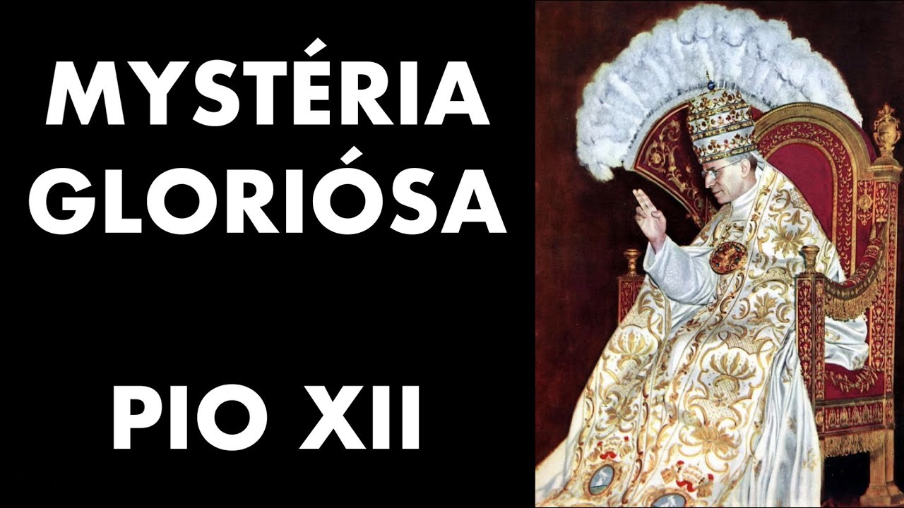 GLORIOUS MYSTERIES: Pope Pius XII Latin Rosary