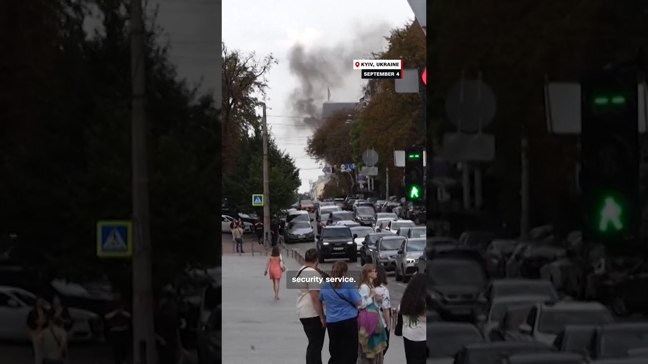 Russia strikes Ukraine Security Service headquarters in central Kyiv