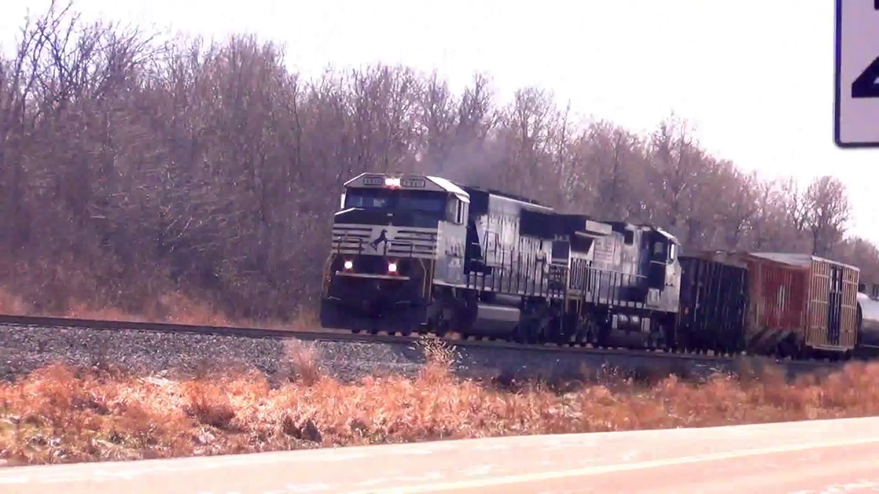 Chasing Short NS Freight Train