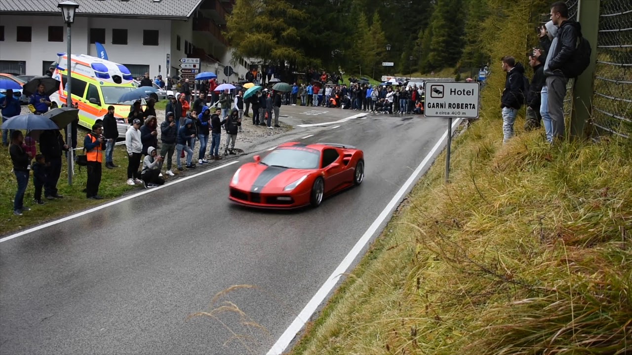 Dolomites Street IX - Supercars and over 200hp sportcars meeting - Acceleration sound - Part 1 of 4