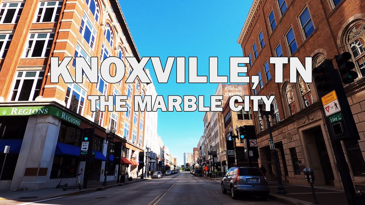 Knoxville, Tennessee - Driving Tour 4K