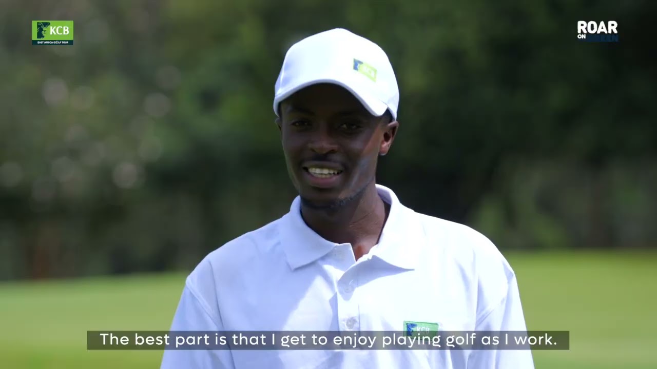 Caddies Unsung Heroes Alex Karandu&rsquo;s Golf Journey. #ForPeopleForBetter #KCBEastAfricaGolfTour #