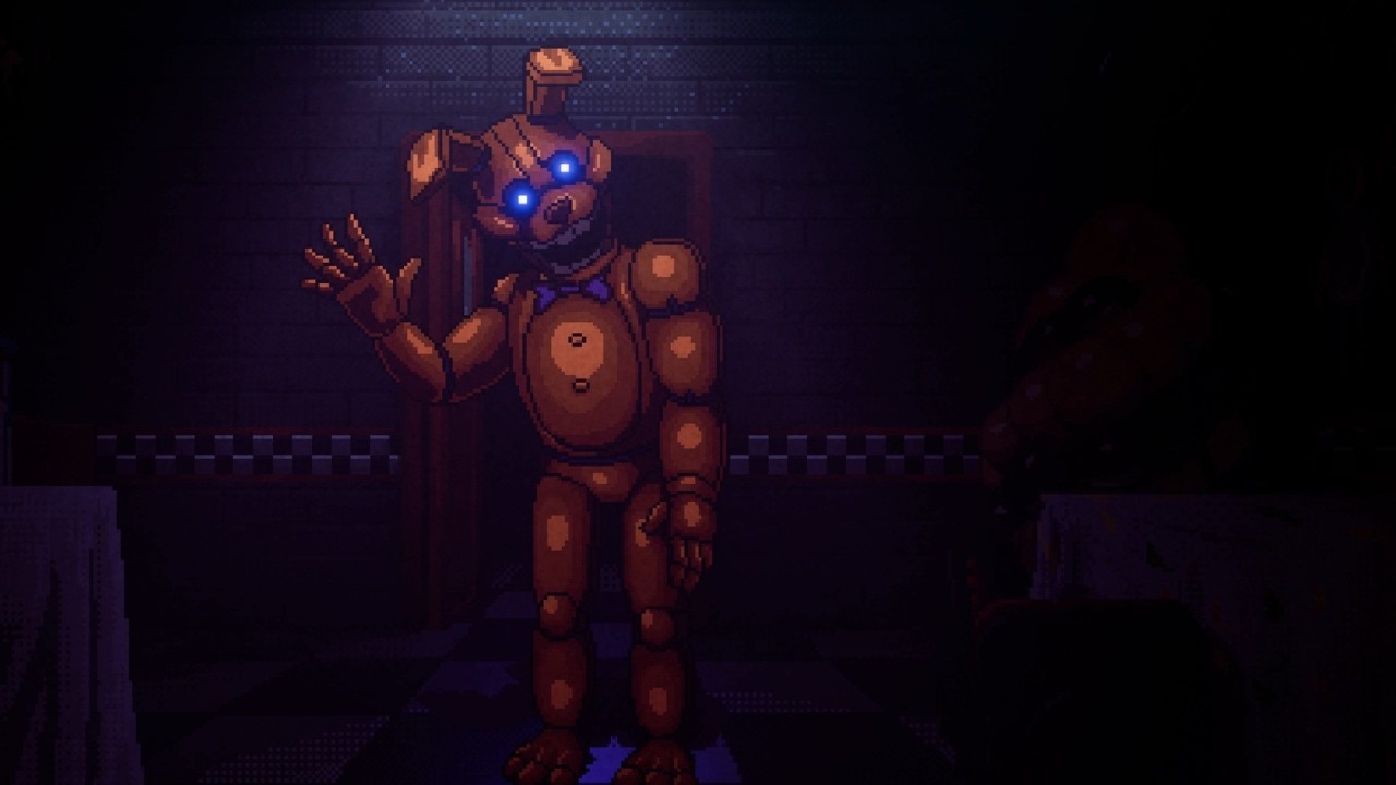 Why did i jump Into that pit | FNAF: INTO THE PIT