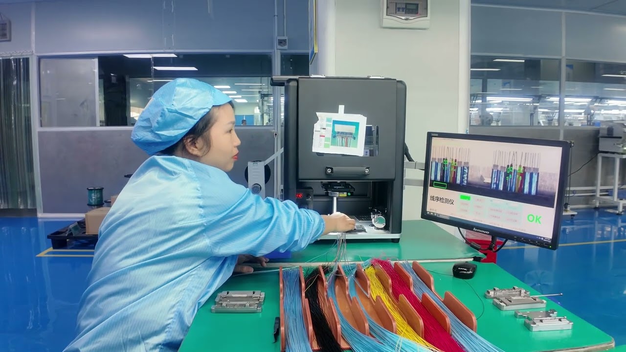 High-speed Cable, USB Cable, JMTO factory workshop display