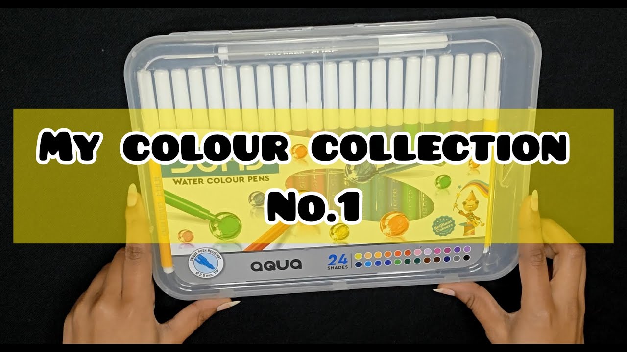 Hello everyone This is my first colour collection video 